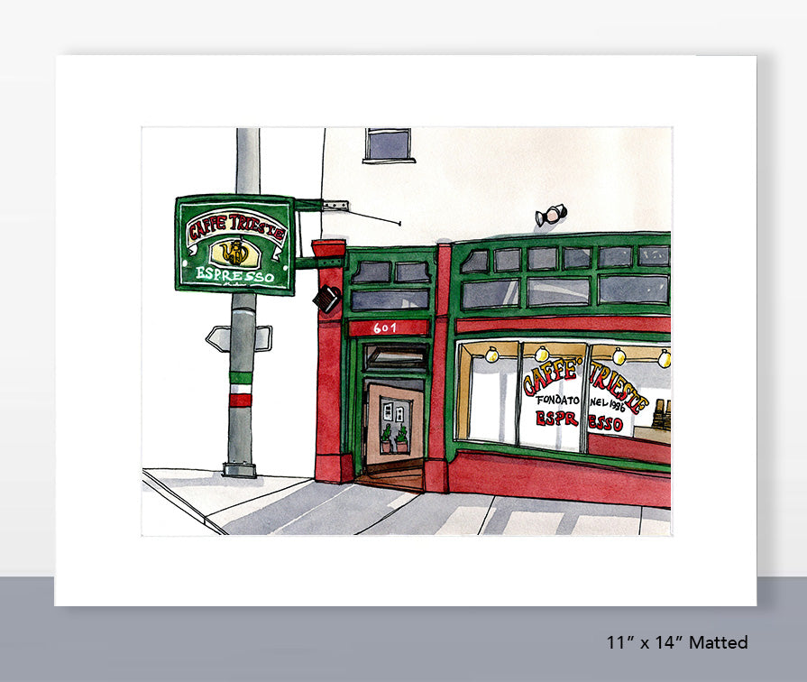 Caffe Trieste Print