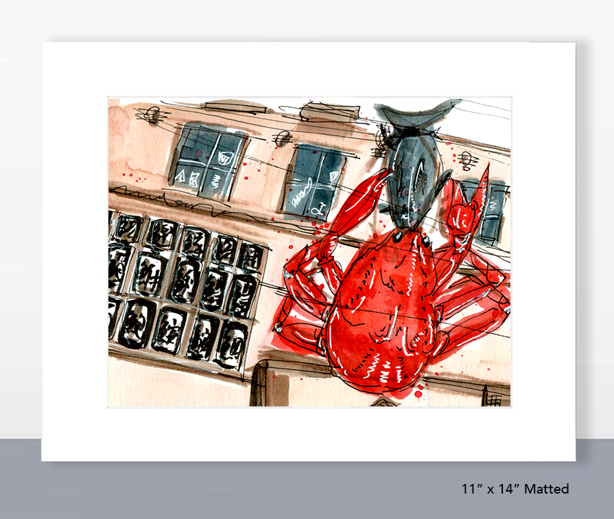 Tsukiji Fish Market Print