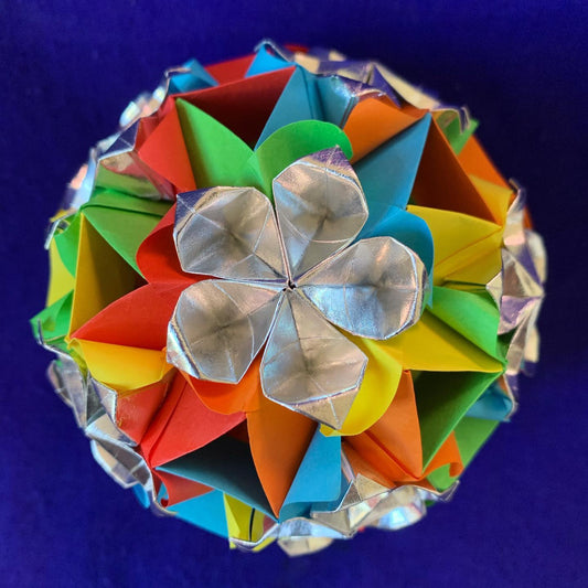 Double Rainbow Kusudama