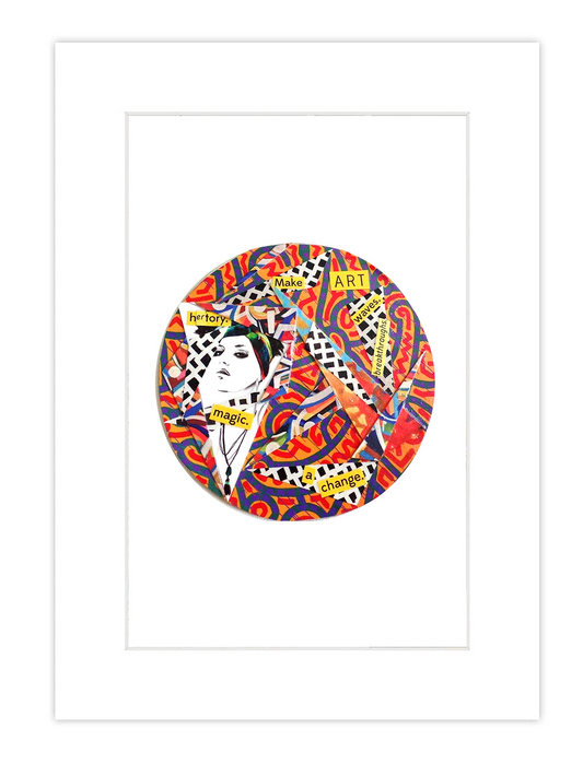 Herstory Collage Print
