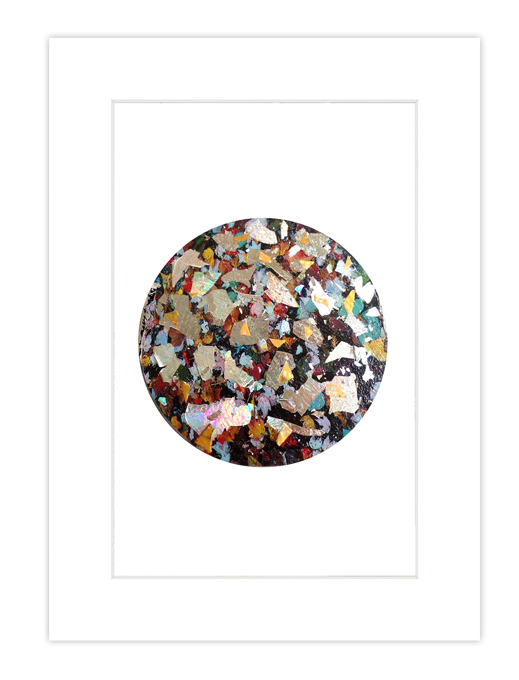 Fallen Leaves Collage Print