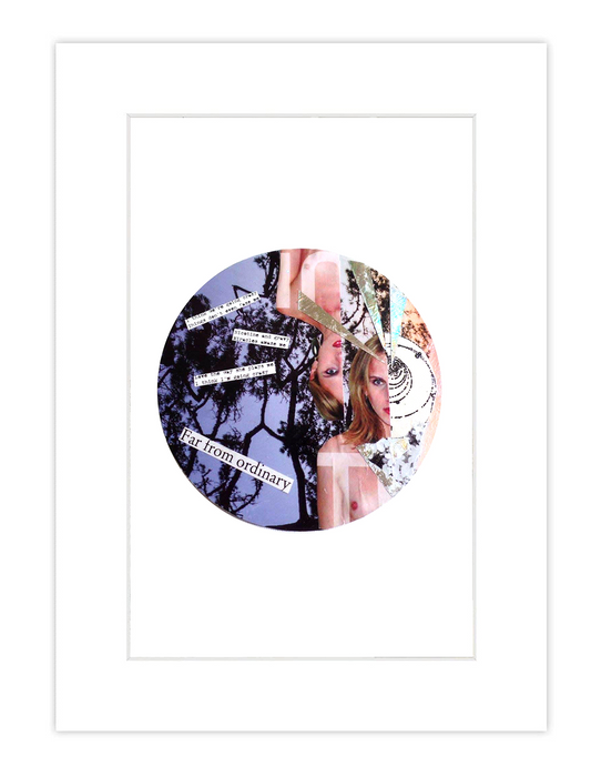 Far From Ordinary Collage Print