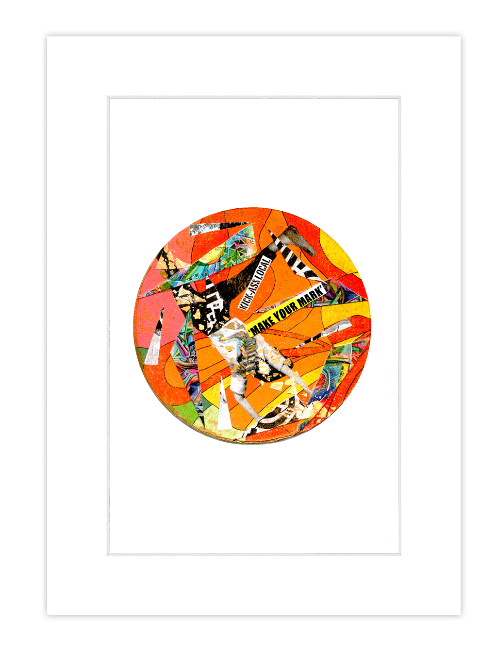 Make Your Mark Collage Print