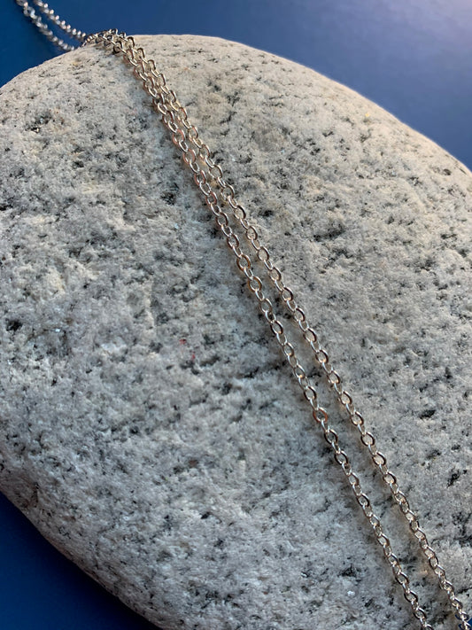 Black & White Geometric Necklace