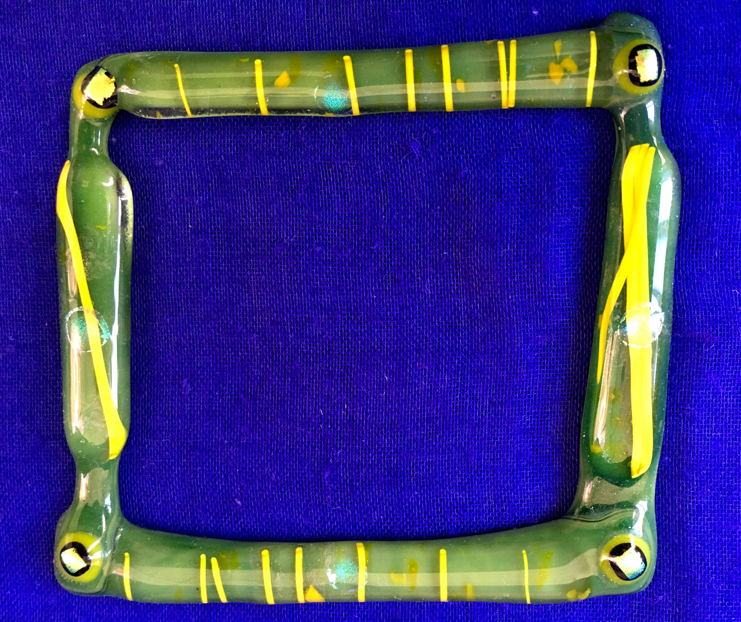 Green & Yellow Fused Mini Frame