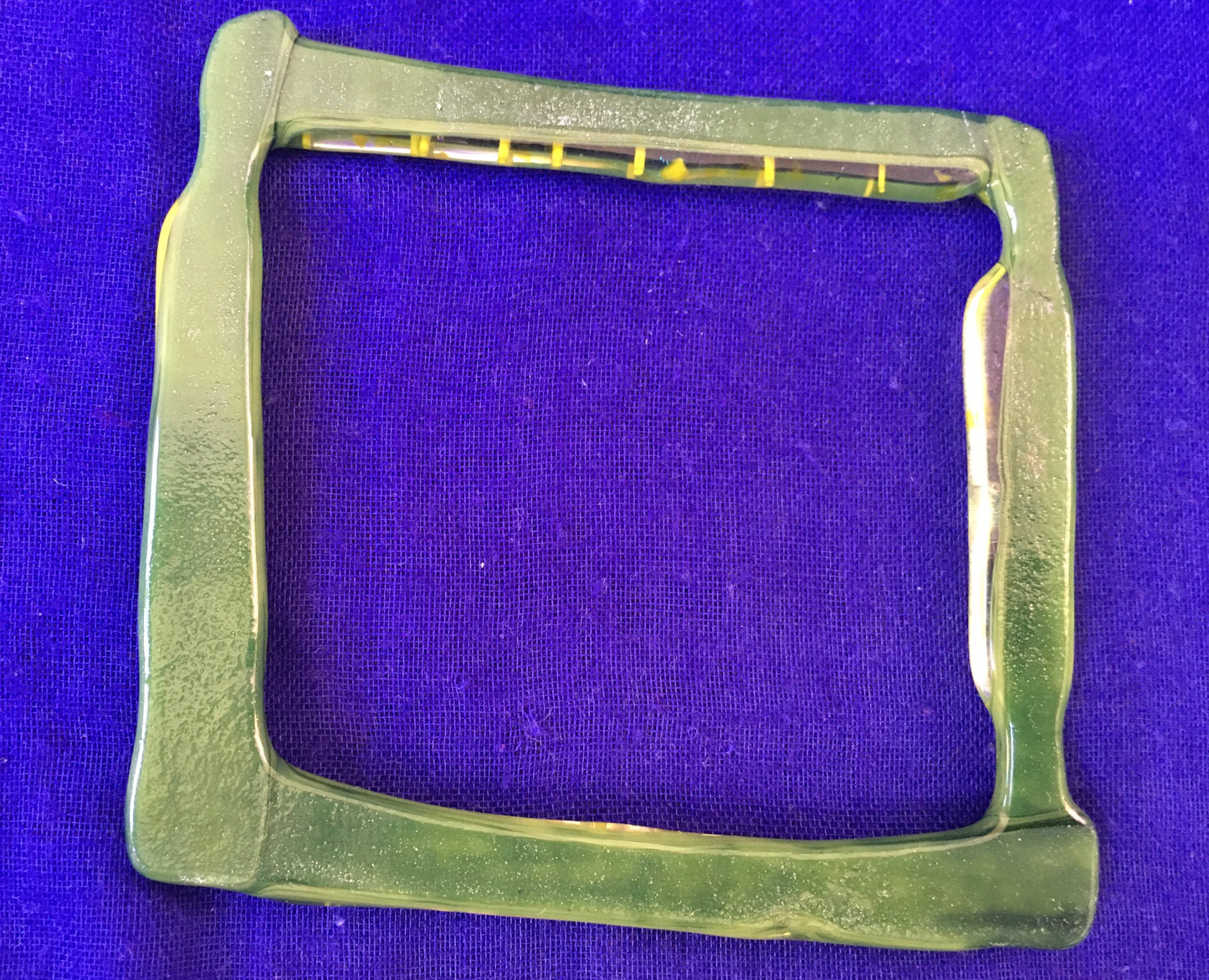 Green & Yellow Fused Mini Frame