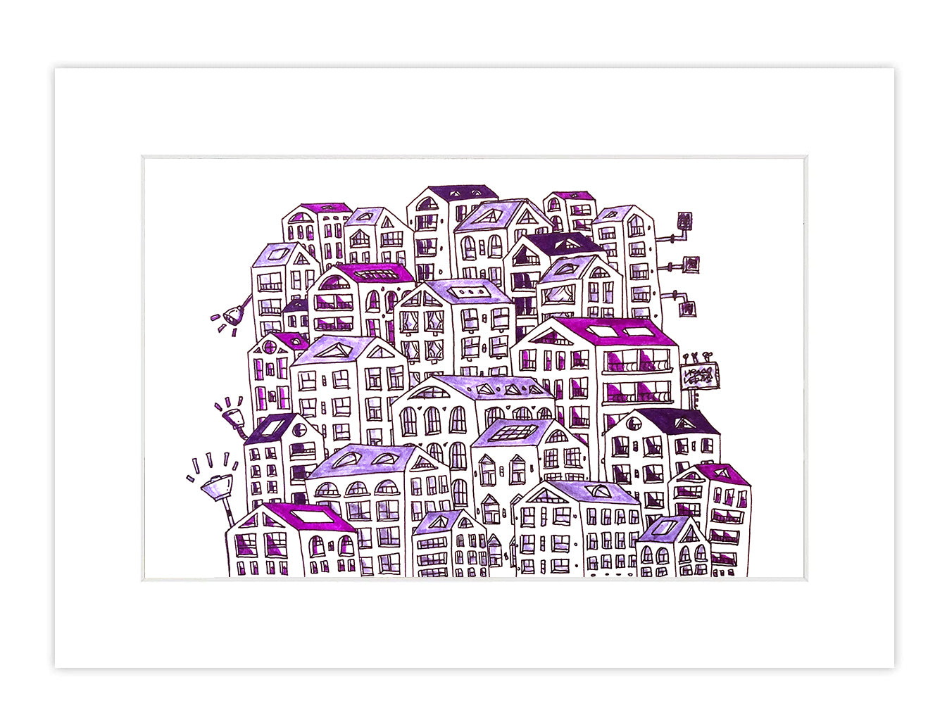 Treehouse Complex: Purple Print