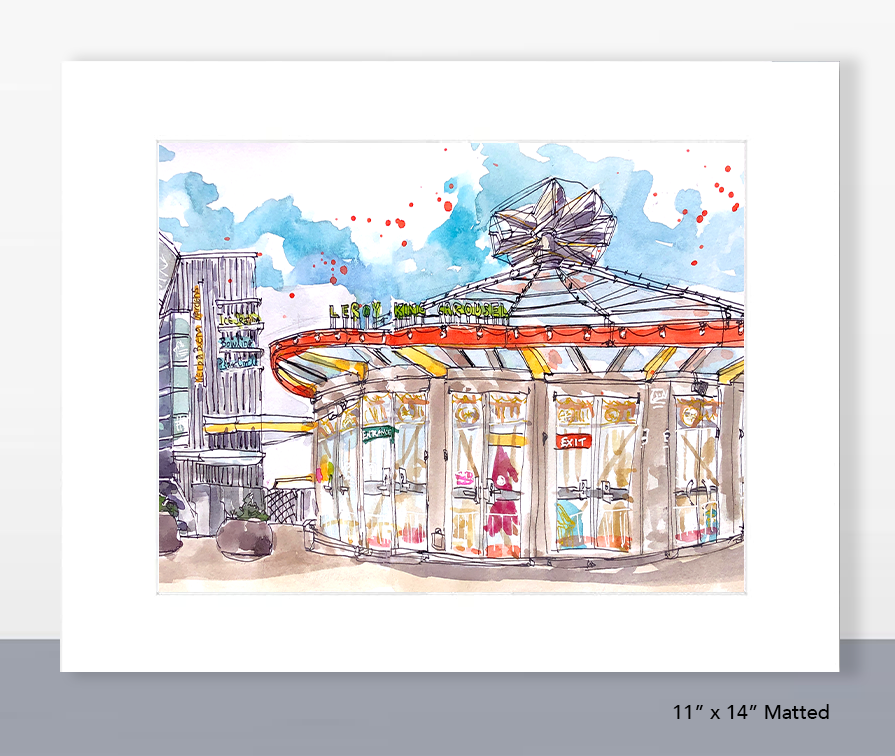 Leroy King Carousel Print