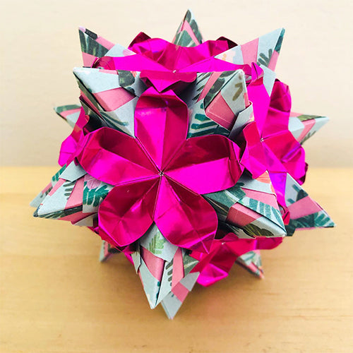 Violet Kusudama