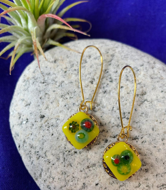 Millefiori Earrings
